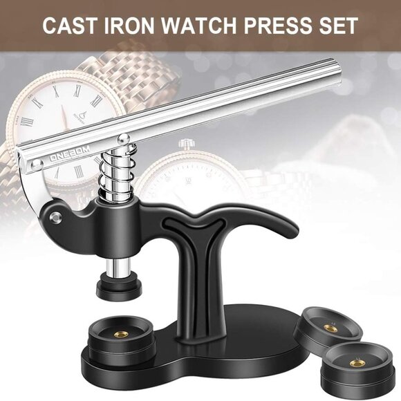 Watch Press Tool Set, Watch Repair Kit Professional with Everything - Picture 2 of 6